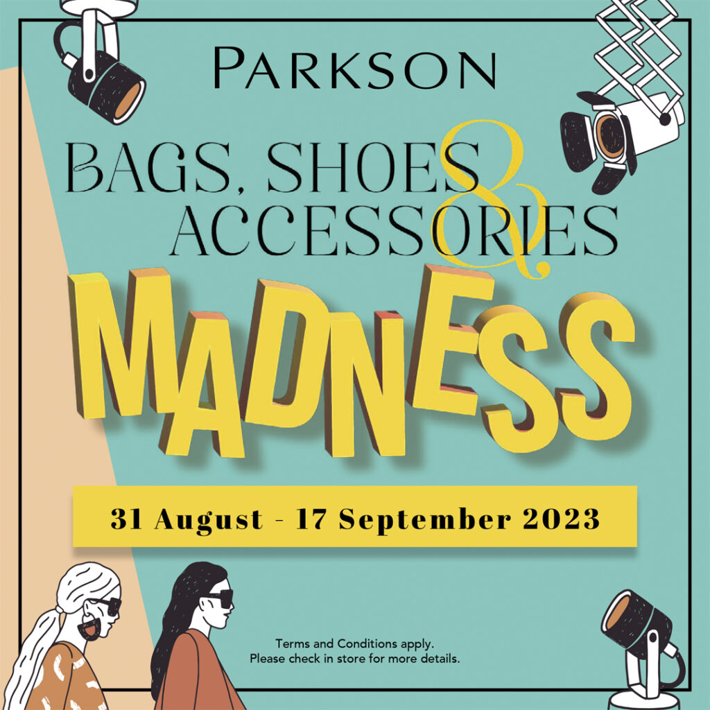 PARKSON BAGS SHOES ACCESSORIES MADNESS 2023 FACEBOOK BLAST