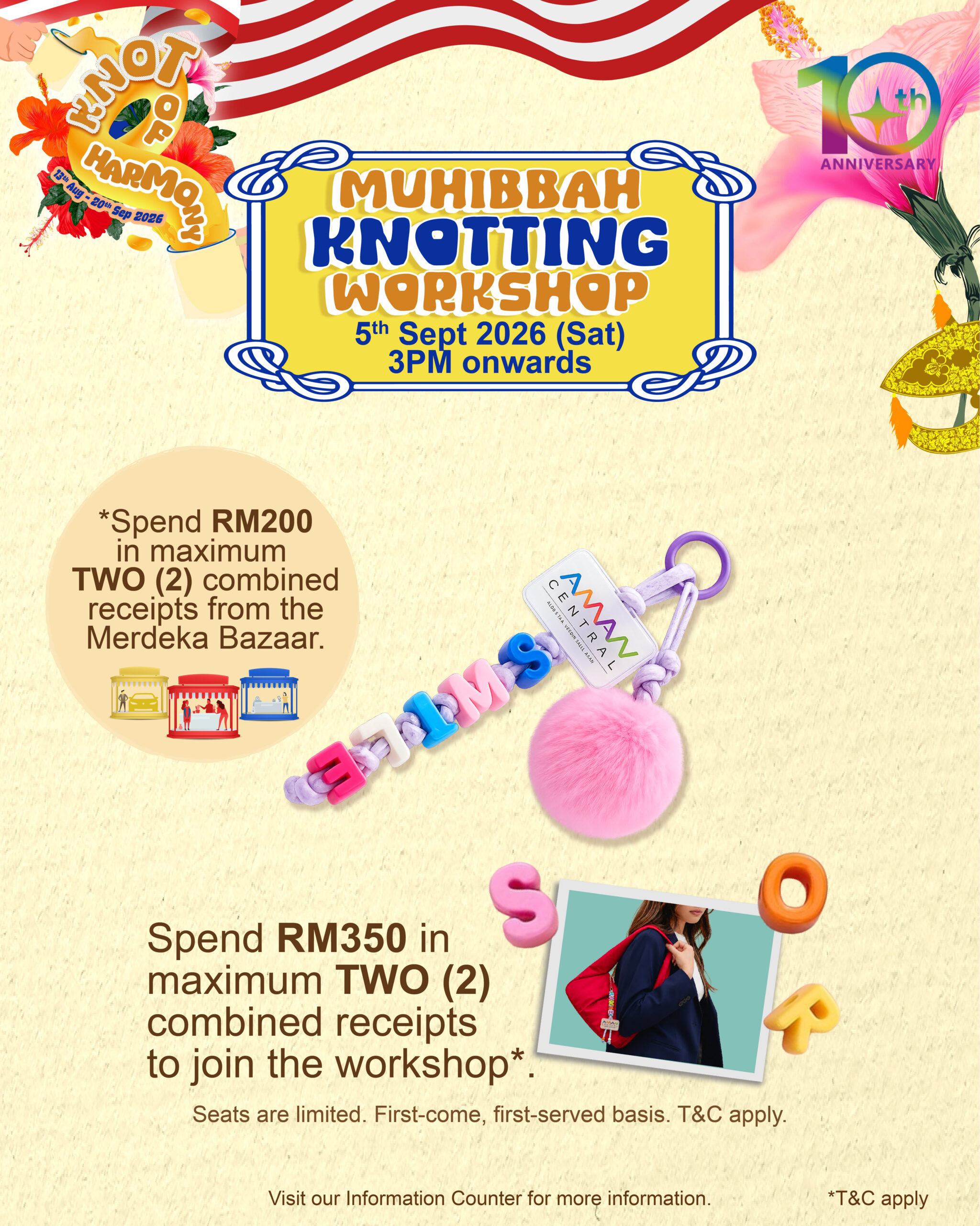 Muhibbah Knotting Workshop